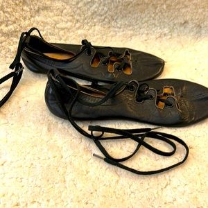 Vintage ballerina slippers